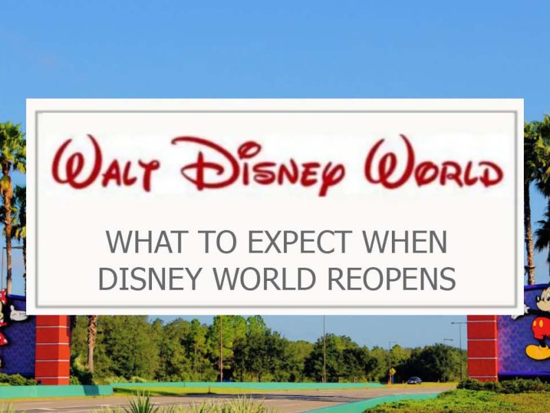 Walt Disney World: Reopening the Parks in 2020 and what to&nbsp;expect