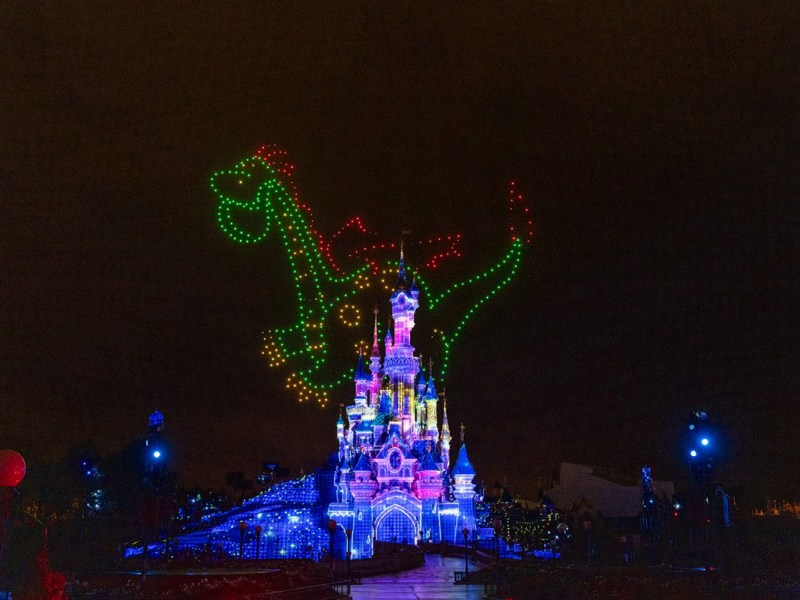 Disney Electrical Sky Parade at Disneyland&nbsp;Paris