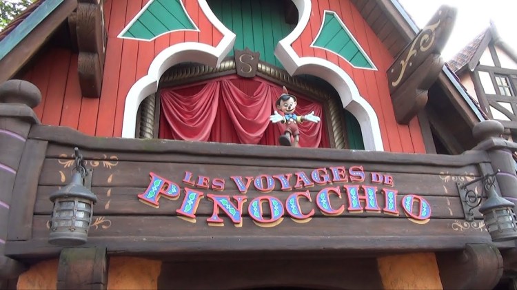 Les Voyages de Pinnochio at Disneyland&nbsp;Paris
