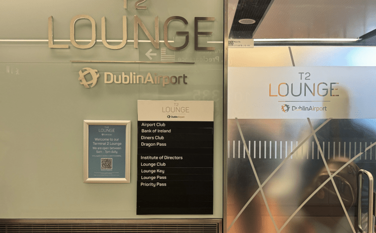 Dublin Airport – T2&nbsp;Lounge